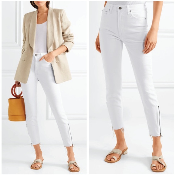 GRLFRND Denim - NWT✨GRLFRND Kendall White Skinny Jeans Size 30